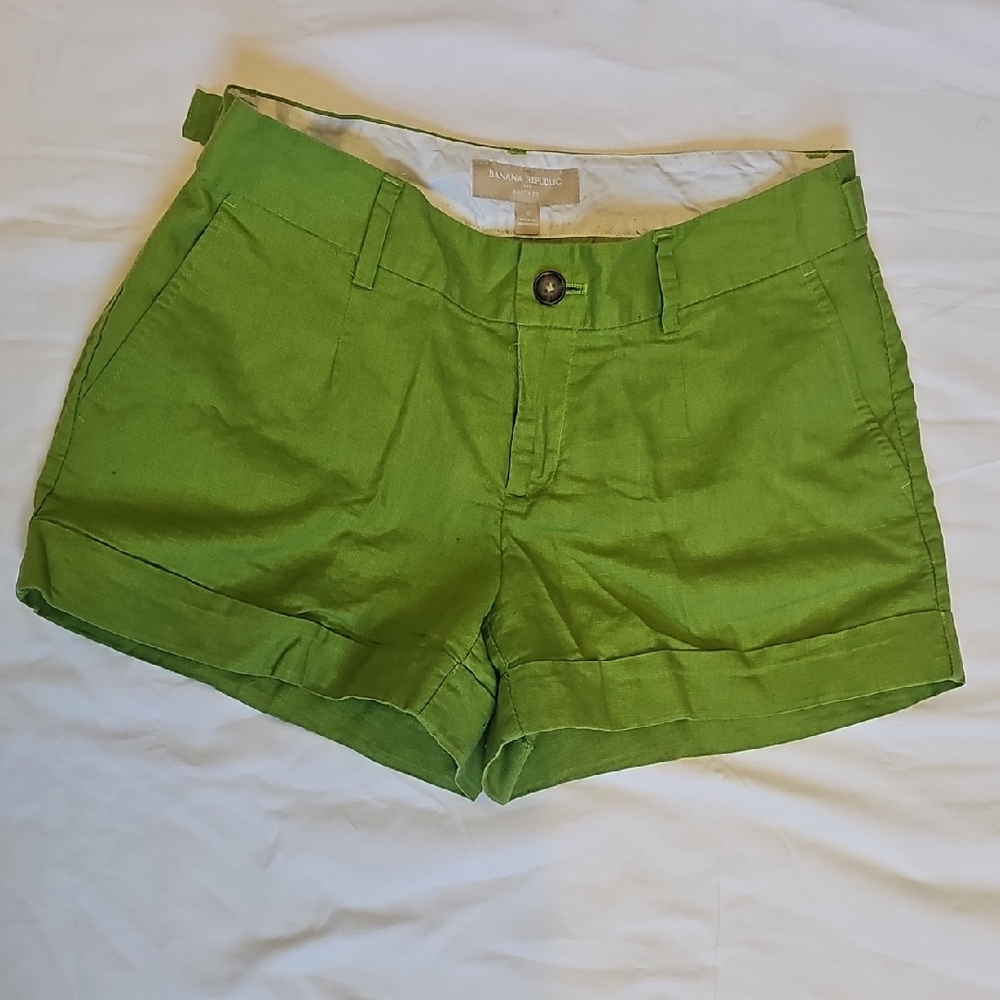 Green Women's Shorts
